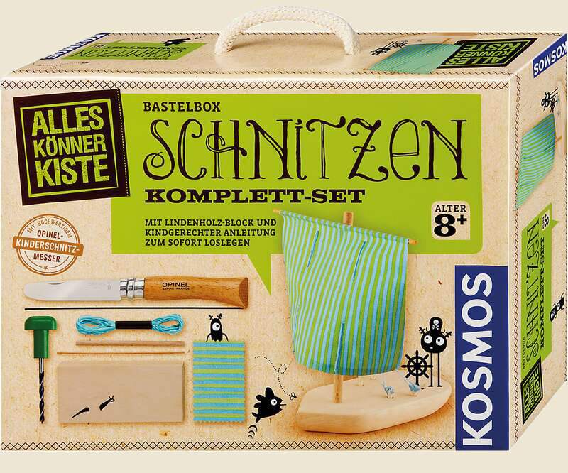 Bastel-Set Schnitzen Komplett-Set