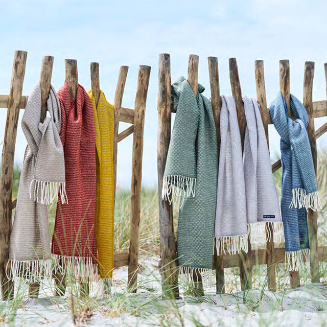 Klippan HUGO Wollschal Taupe