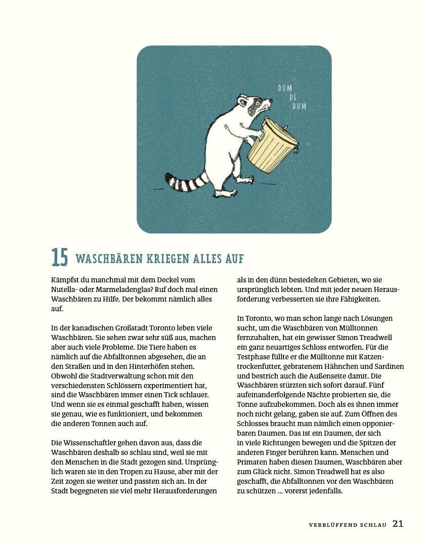 321 superschlaue Dinge, die du über Tiere wissen musst