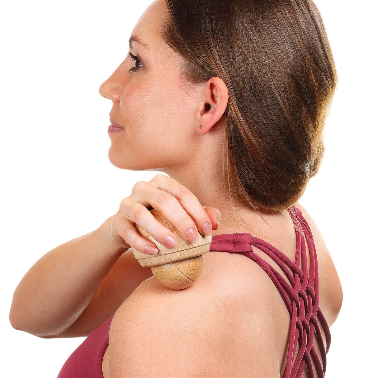 BodyRoller timber. Massageroller.