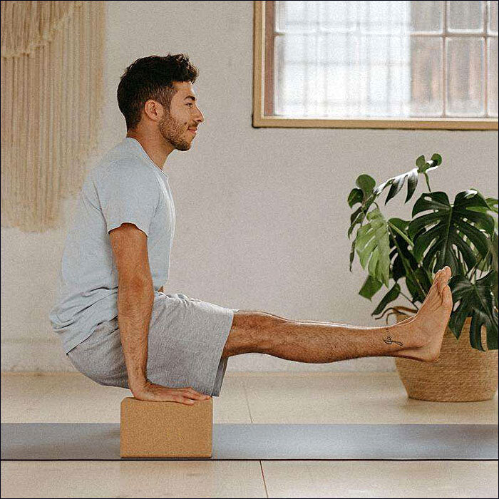 Kork Yoga-Blöcke. 2er Set