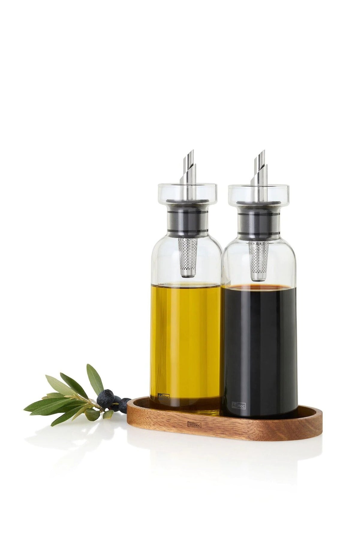 Öl- und Essigspender AromaPour mit Untersetzer – AdHoc Design