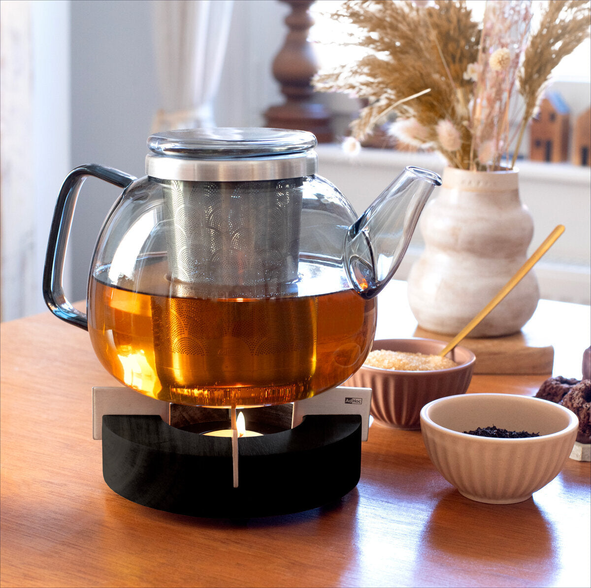 Teekanne Yuna mit Stövchen