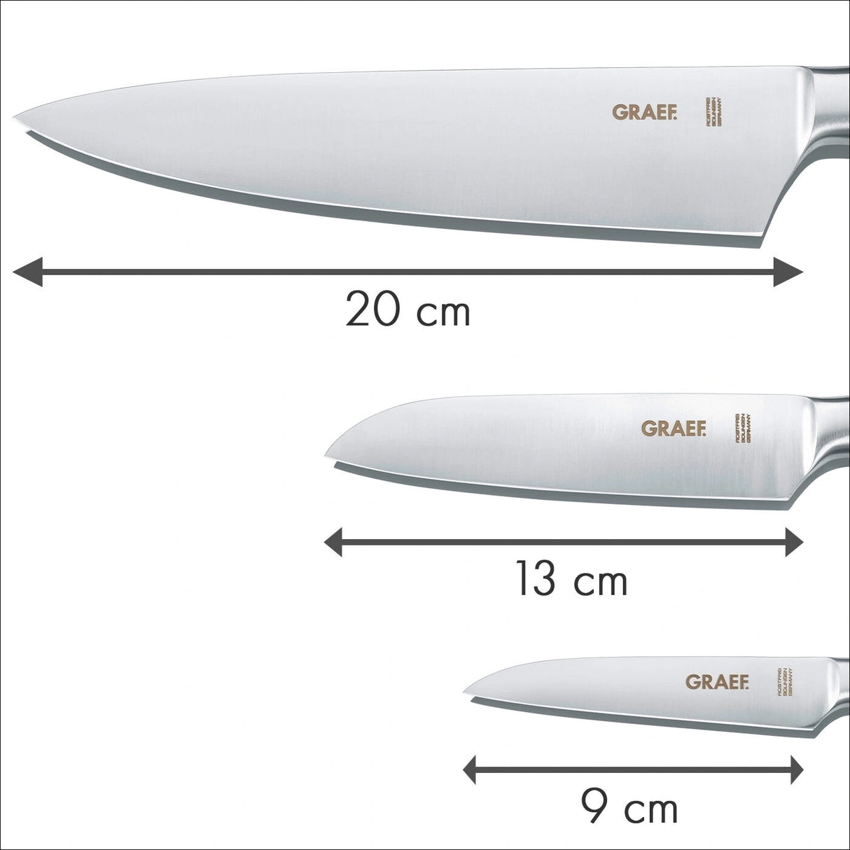 GRAEF Profi Küchenmesser Set