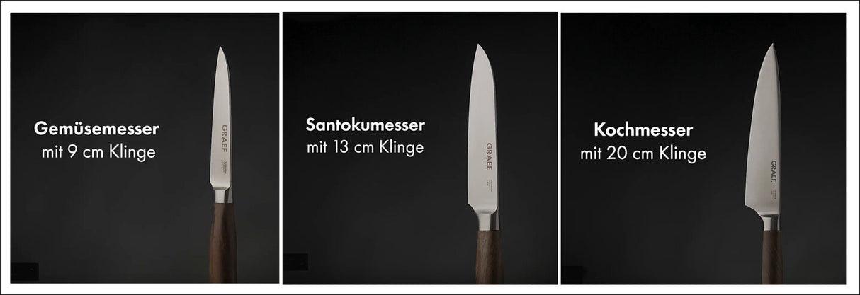 GRAEF Profi Küchenmesser Set