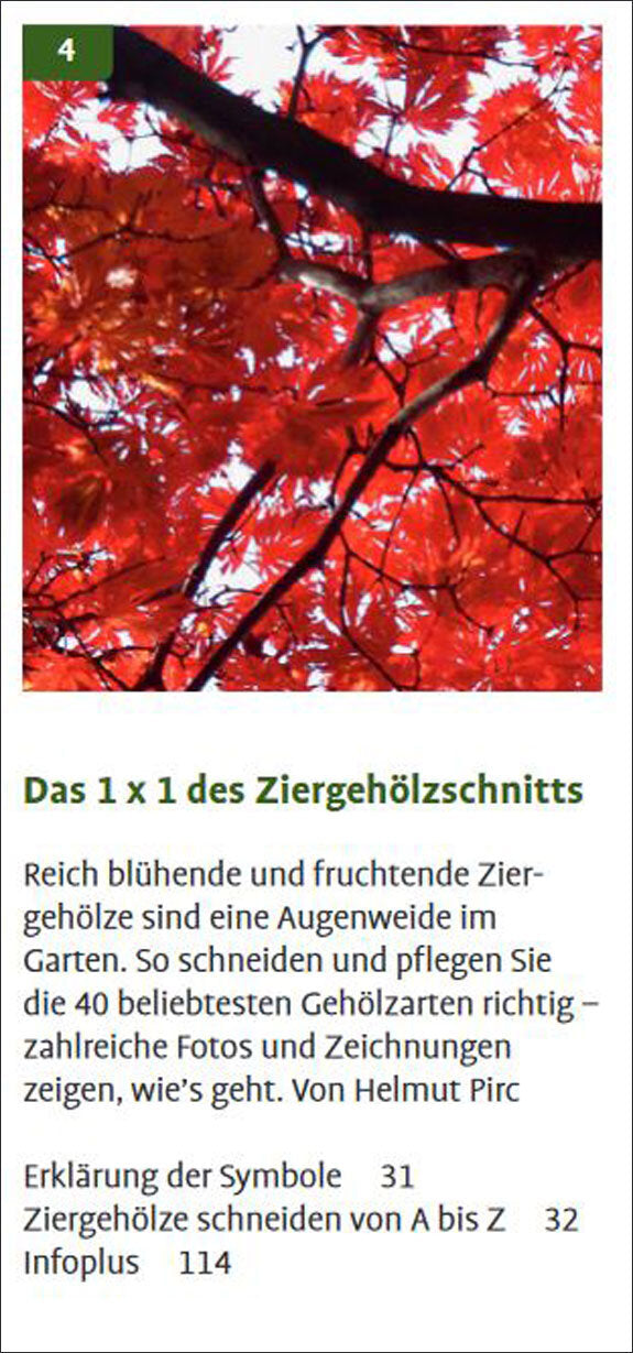 Handbuch Pflanzenschnitt