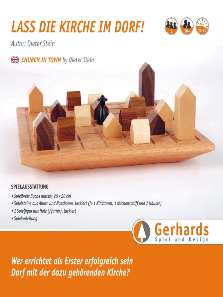 Lass die Kirche im Dorf!