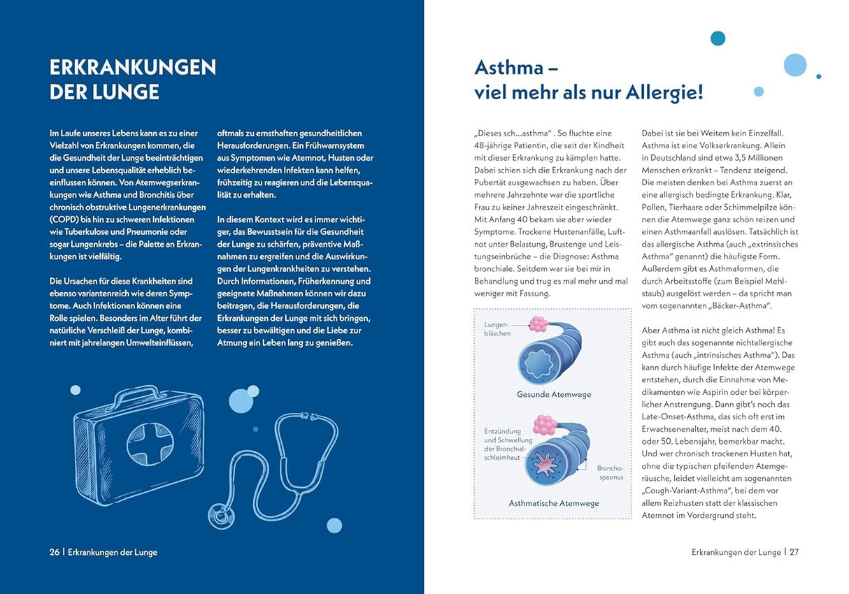 Einfach atemberaubend. Die faszinierende Reise durch unsere Lunge