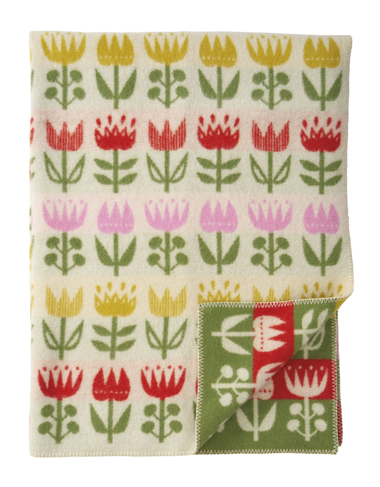 Klippan Wollplaid Tulip