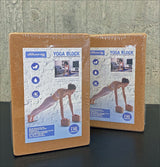 Kork Yoga-Blöcke. 2er Set