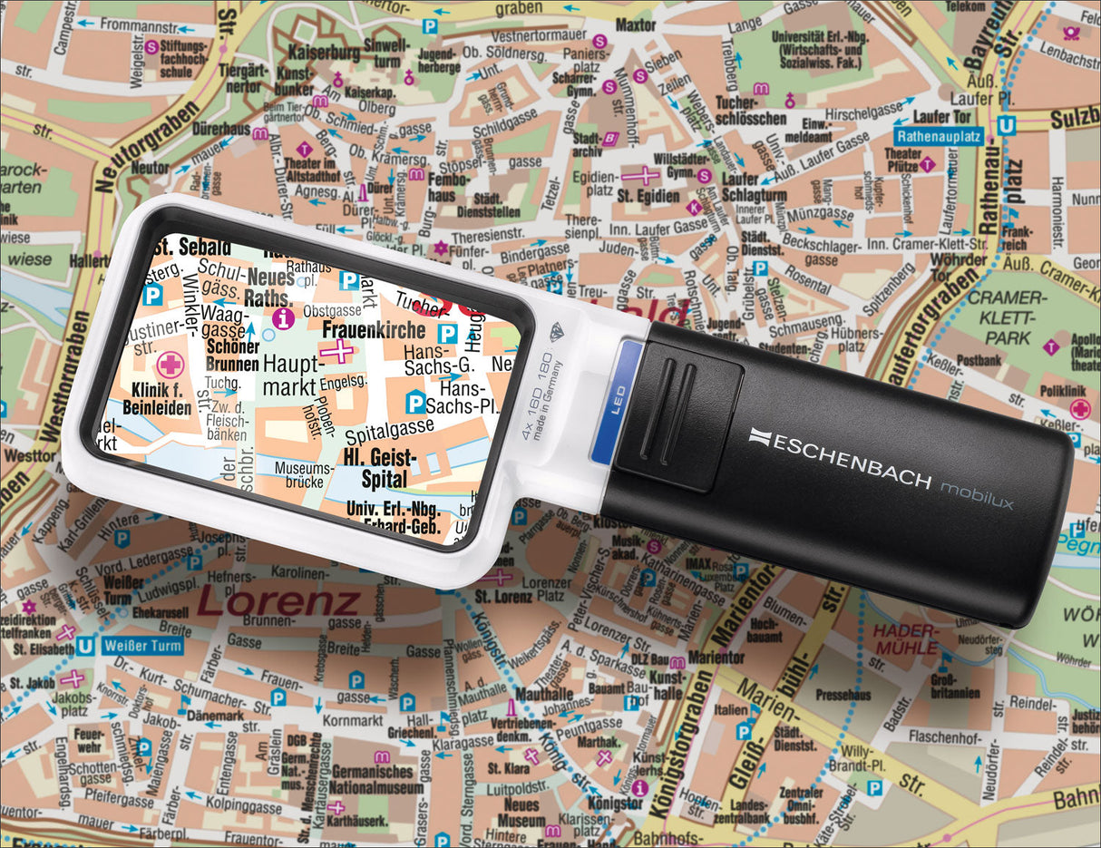 Eschenbach Mobilux LED Handlupe. Made in Germany!